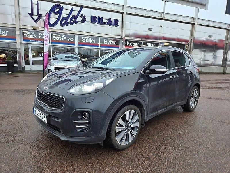 Begagnad Kia Sportage Advance 116 HK (85 kW) 2016 Svart SUV