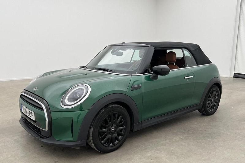 Grön Begagnad 2022 Mini Cooper Cabriolet Cab | 289 000 kr (Dyr) - Bild 1/4