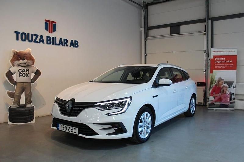 Vit Begagnad 2021 Renault Mégane GrandTour Kombi | 149 900 kr (Marknadspris) - Bild 1/4