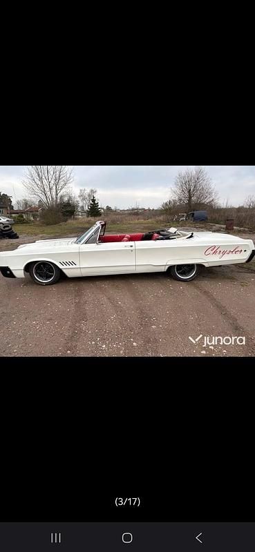 Begagnad Chrysler 300 Convertible 355 HK (261 kW) 1968 Cab