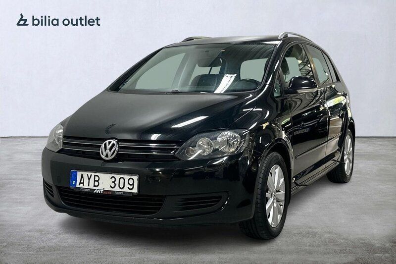 Svart Begagnad 2010 VW Golf Plus Cross Minibuss | 59 900 kr (Marknadspris) - Bild 1/3