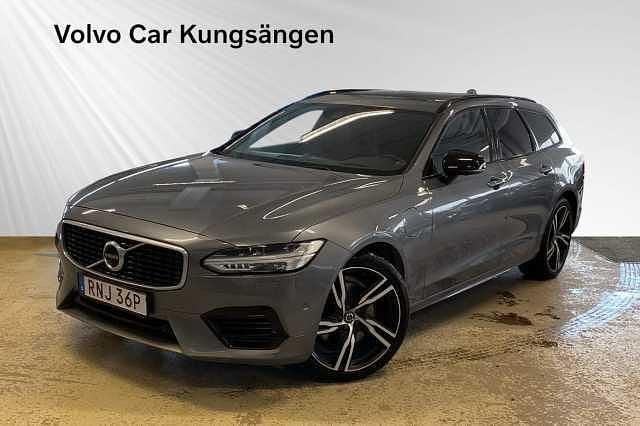 Grå Begagnad 2020 Volvo V90 R-Design Kombi | 319 900 kr (Marknadspris) - Bild 1/3