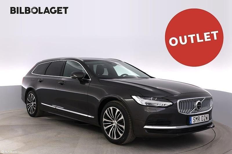Grå Begagnad 2024 Volvo V90 Core Kombi | 479 500 kr (Marknadspris) - Bild 1/4