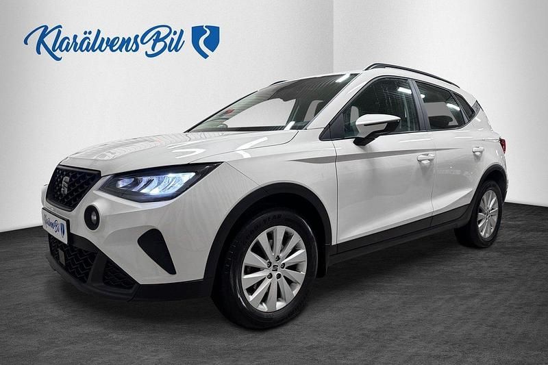 Vit Begagnad 2021 Seat Arona Comfort SUV | 139 900 kr (Marknadspris) - Bild 1/4