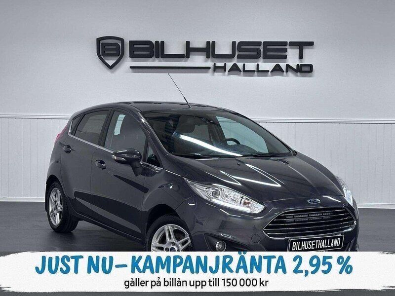 Begagnad 2014 Ford Fiesta Titanium Halvkombi | 84 500 kr (Marknadspris) - Bild 1/4