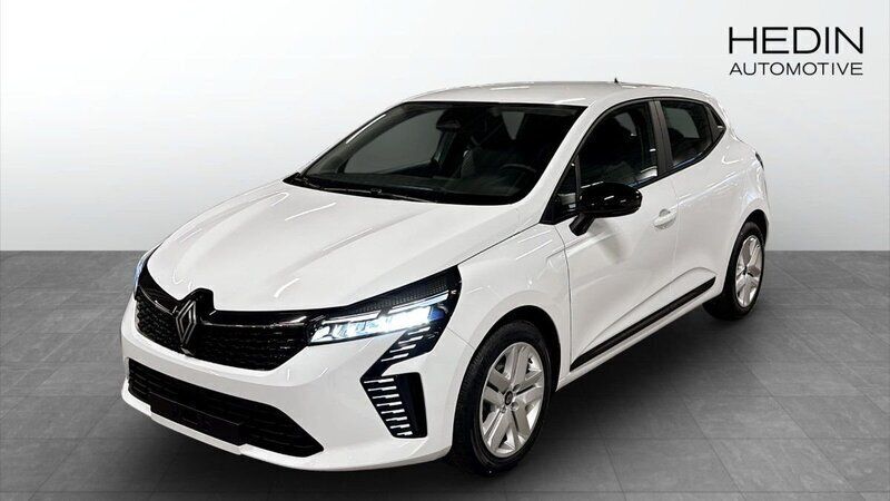Vit (white) Ny 2024 Renault Clio V Evolution Halvkombi | 232 800 kr (Marknadspris) - Bild 1/4