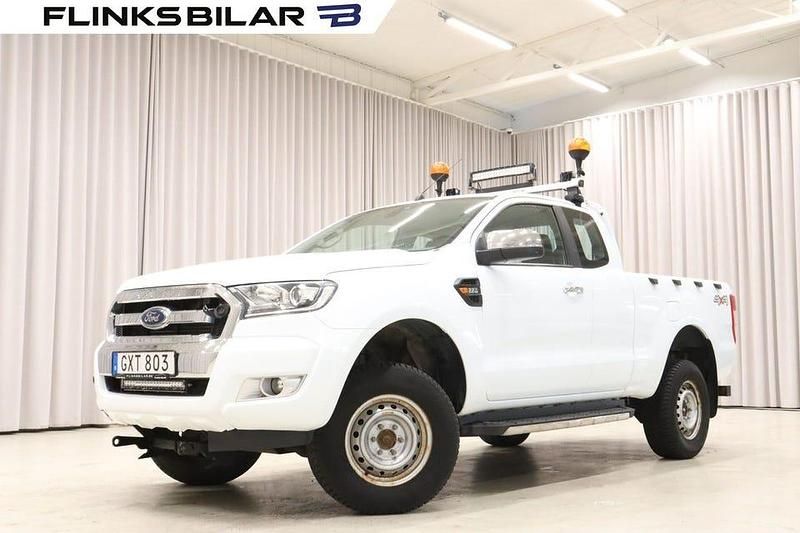 Vit Begagnad 2018 Ford Ranger Pickup | 239 900 kr (Marknadspris) - Bild 1/4