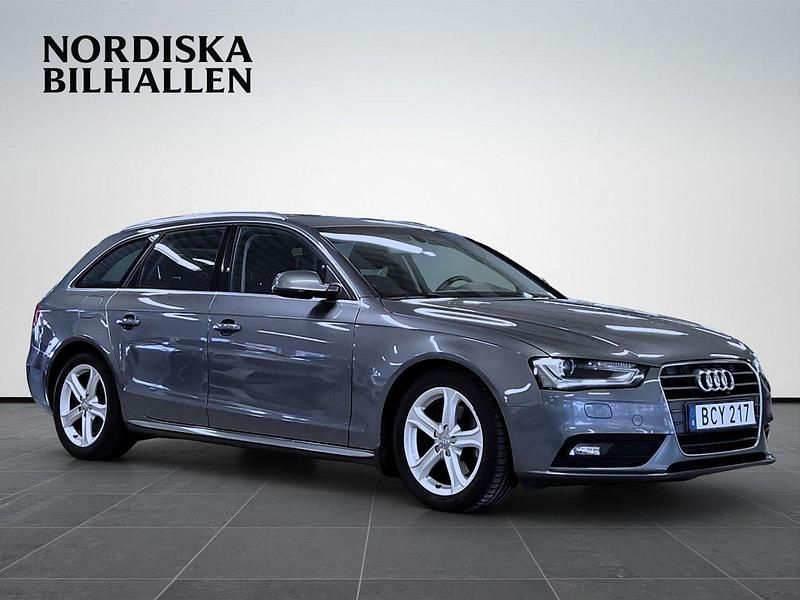 Grå Begagnad 2014 Audi A4 Comfort Kombi | 99 795 kr (Marknadspris) - Bild 1/4