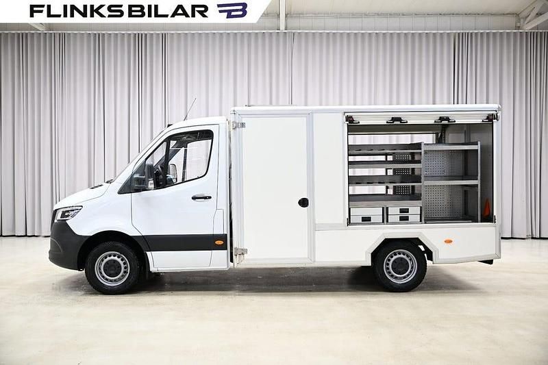 Vit Begagnad 2019 Mercedes Sprinter Van | 199 875 kr (Superpris) - Bild 1/4
