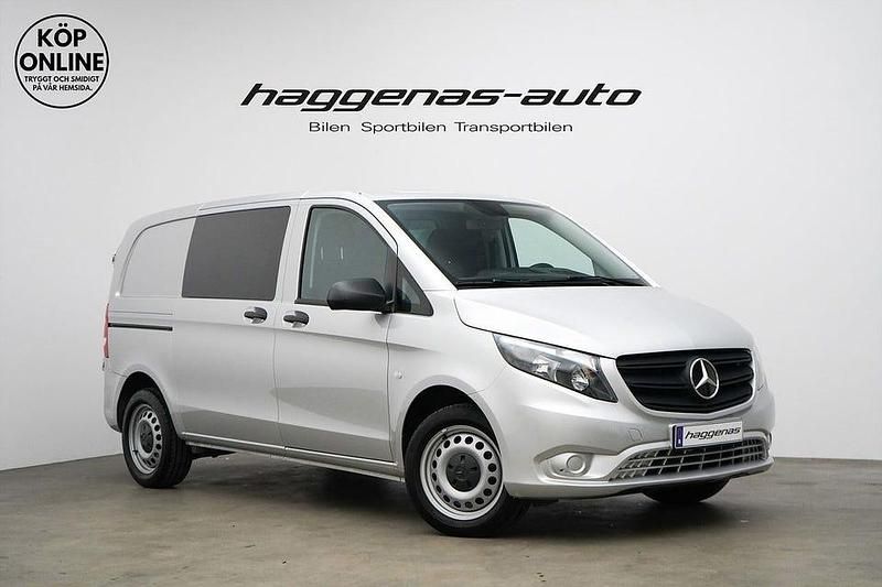 Silver Begagnad 2022 Mercedes Vito Van | 399 000 kr - Bild 1/4