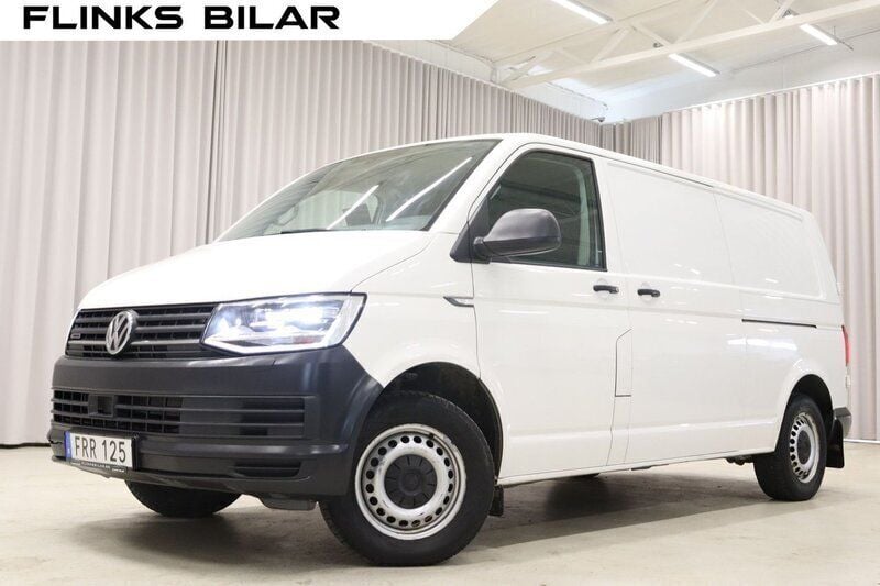 Vit Begagnad 2018 VW T6 Van | 299 900 kr (Marknadspris) - Bild 1/4