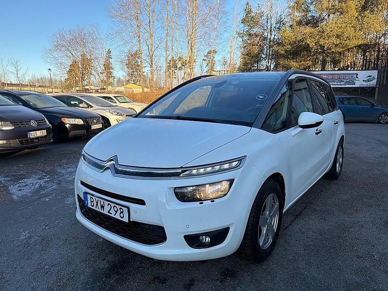 Vit Begagnad 2014 Citroën Grand C4 Picasso Minibuss | 49 900 kr (Marknadspris) - Bild 1/4