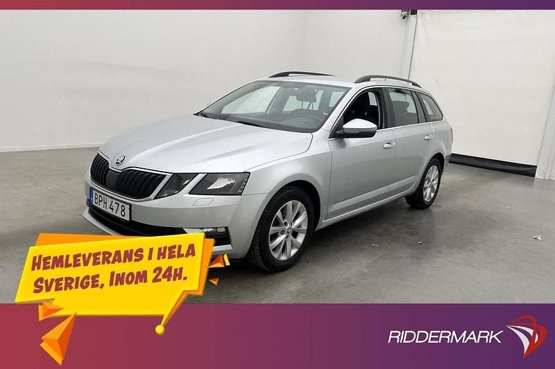 Silver Begagnad 2017 Skoda Octavia Ambition Kombi | 154 800 kr (Lite dyr) - Bild 1/3
