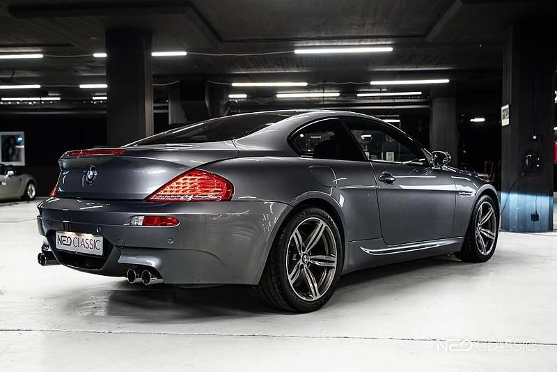 Begagnad BMW M6 Comfort Edition 507 HK (372 kW) 2008 Grå Sportkupé