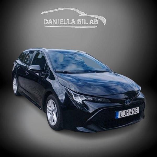 Svart Begagnad 2022 Toyota Corolla Active Kombi | 164 999 kr (Bra pris) - Bild 1/4