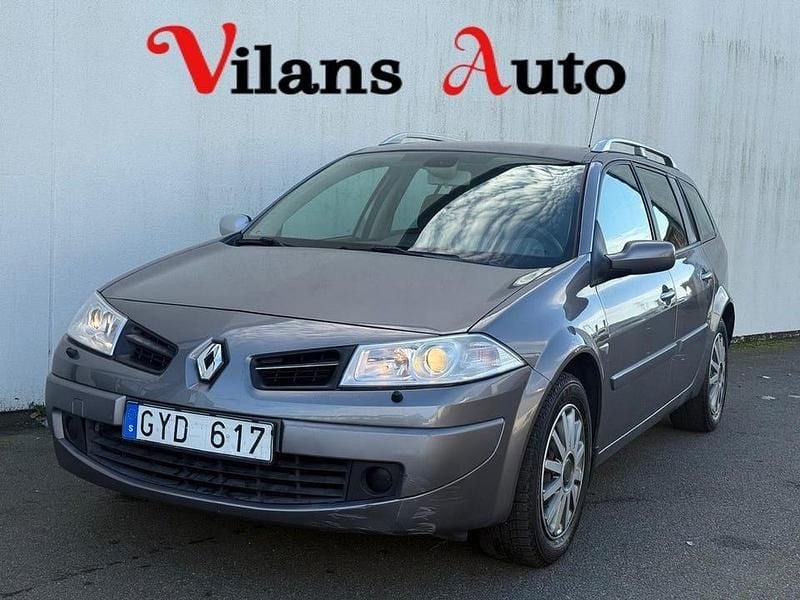 Grå Begagnad 2008 Renault Mégane GrandTour Kombi | 19 900 kr (Marknadspris) - Bild 1/4