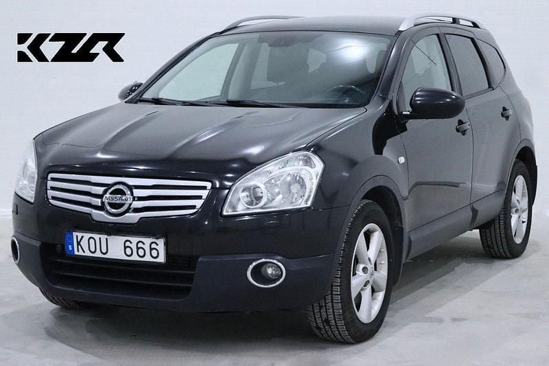 Svart Begagnad 2009 Nissan Qashqai +2 Tekna SUV | 64 800 kr (Marknadspris) - Bild 1/4