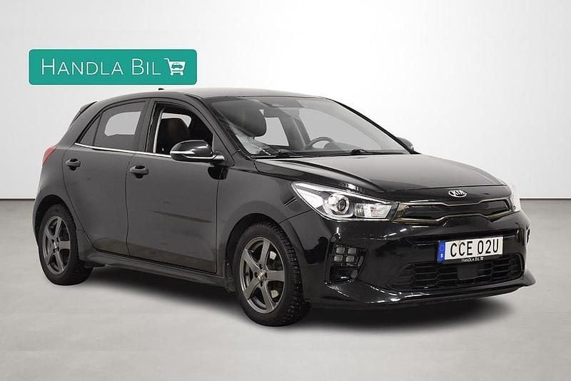Begagnad Kia Rio GT-Line 120 HK (88 kW) 2020 Svart Halvkombi