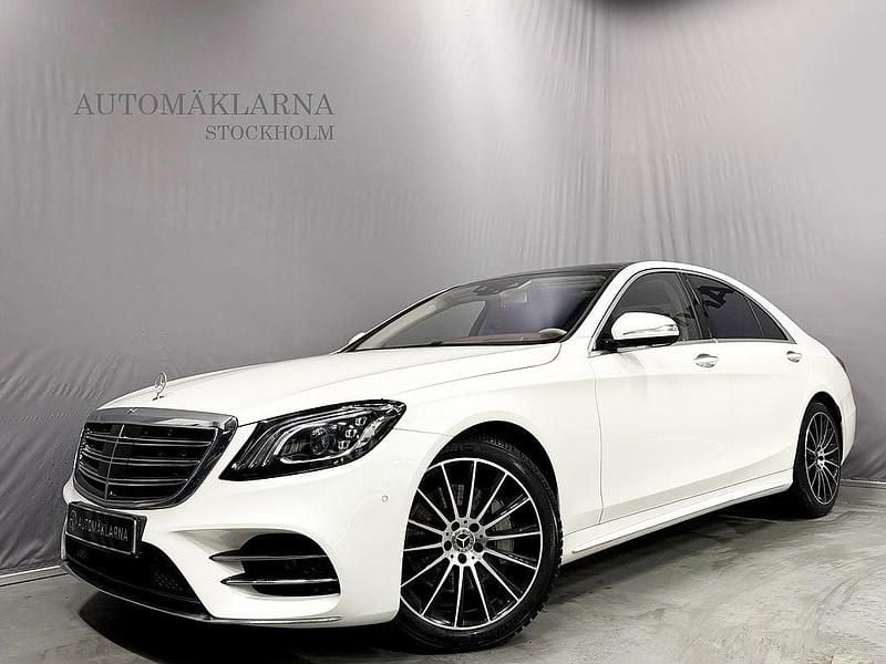 Begagnad Mercedes S400 AMG 340 HK (250 kW) 2018 Vit Sedan