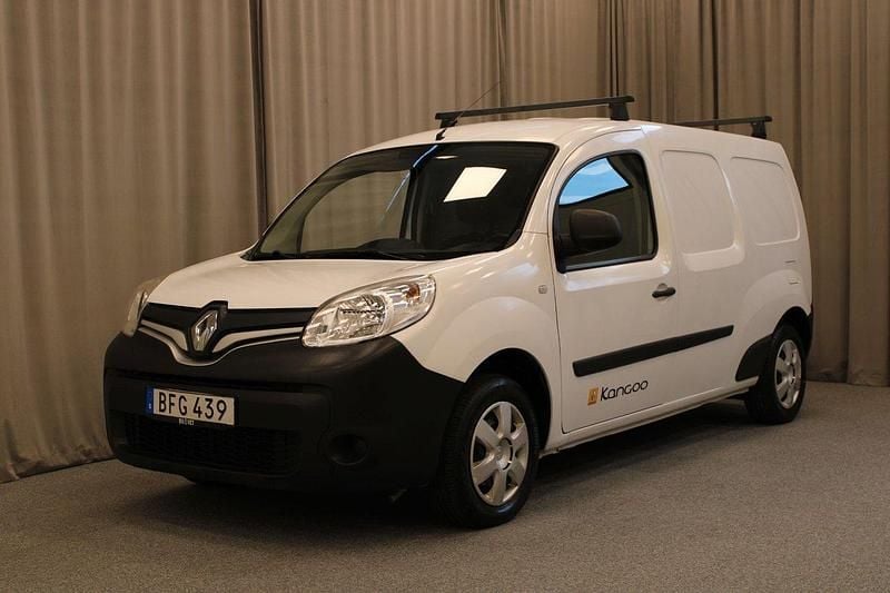 Vit Begagnad 2014 Renault Kangoo Minibuss | 74 800 kr (Lite dyr) - Bild 1/4