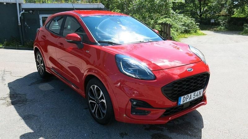 Röd Begagnad 2020 Ford Puma ST-Line SUV | 169 900 kr - Bild 1/4