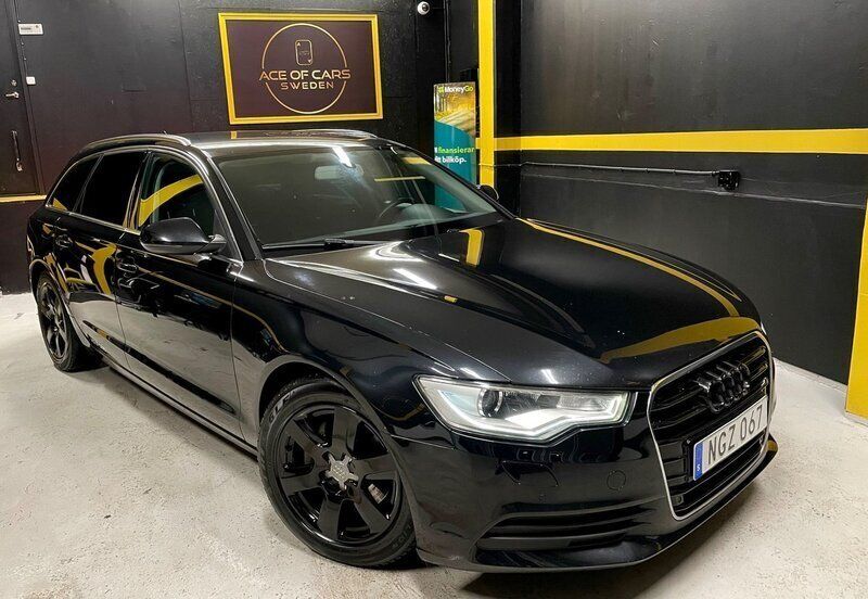 Svart Begagnad 2013 Audi A6 Proline Kombi | 117 990 kr (Marknadspris) - Bild 1/4
