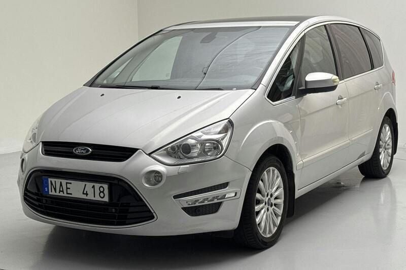 Grå Begagnad 2011 Ford S-MAX S Minibuss | 100 000 kr (Bra pris) - Bild 1/4
