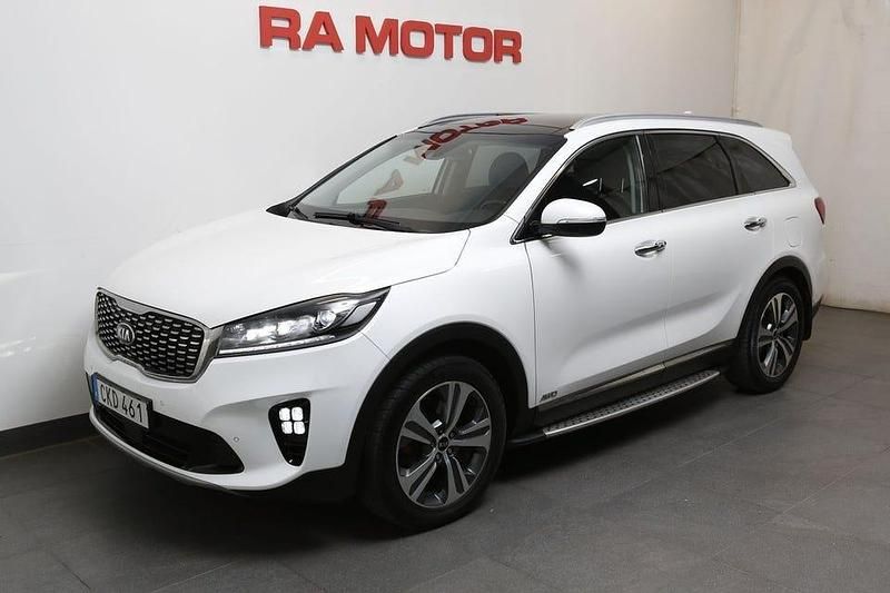 Vit Begagnad 2018 Kia Sorento GT-Line SUV | 269 800 kr (Marknadspris) - Bild 1/4