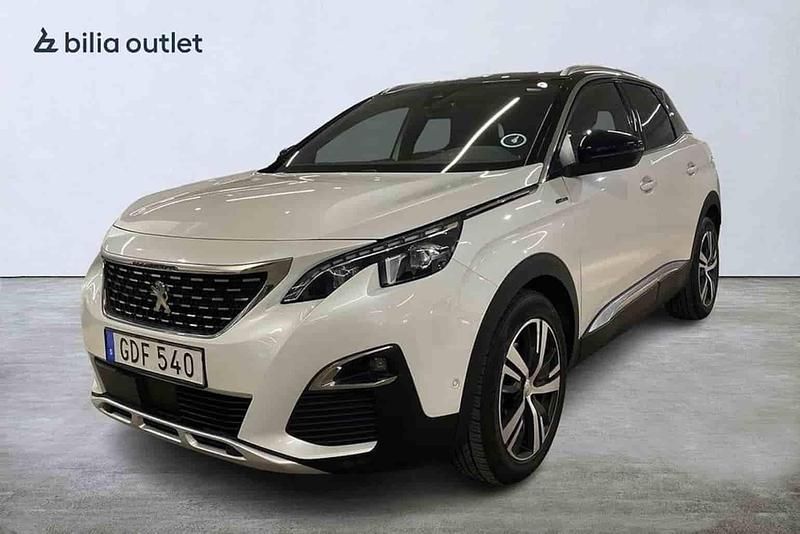 Vit Begagnad 2016 Peugeot 3008 GT-line SUV | 184 900 kr (Dyr) - Bild 1/1