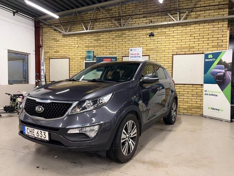 Grå Begagnad 2014 Kia Sportage SUV | 109 900 kr (Marknadspris) - Bild 1/4