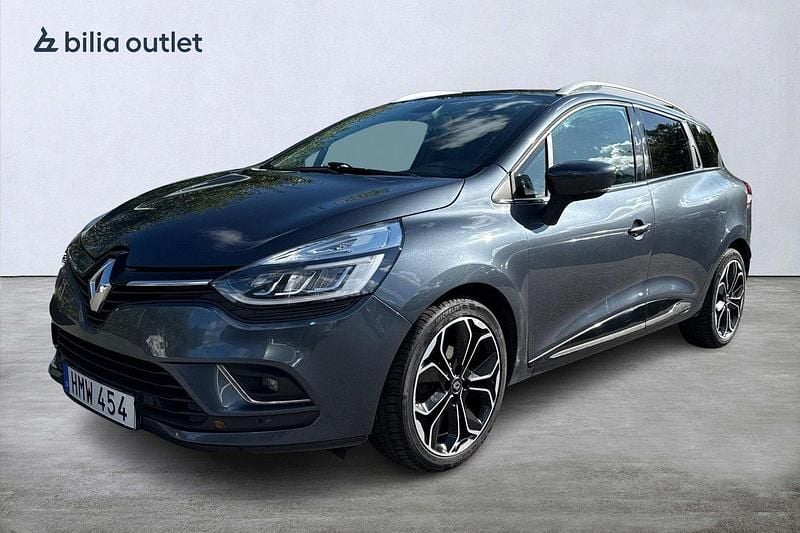 Grå Begagnad 2018 Renault Clio GrandTour GT-Line Kombi | 144 900 kr (Marknadspris) - Bild 1/4