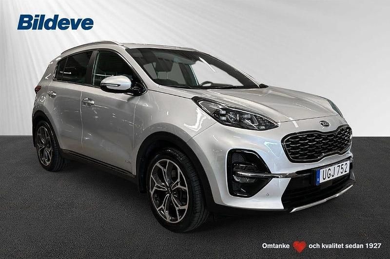 Grå Begagnad 2018 Kia Sportage GT-Line SUV | 249 900 kr (Marknadspris) - Bild 1/4