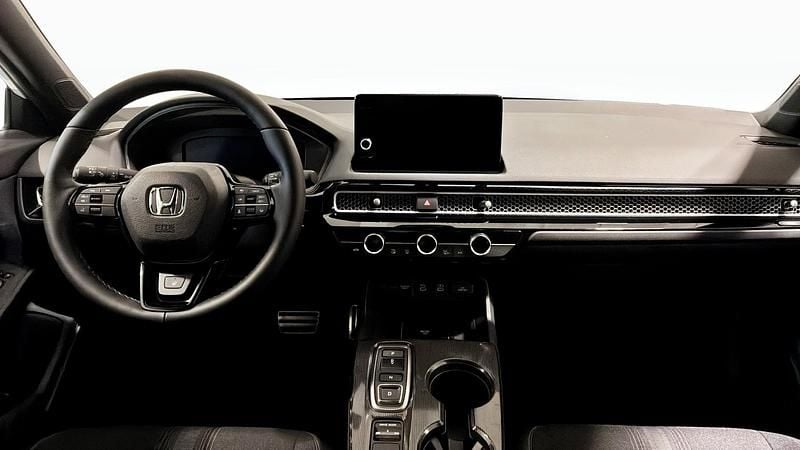 Ny Honda Civic Hybrid 184 HK (135 kW) 2026 Vit Halvkombi