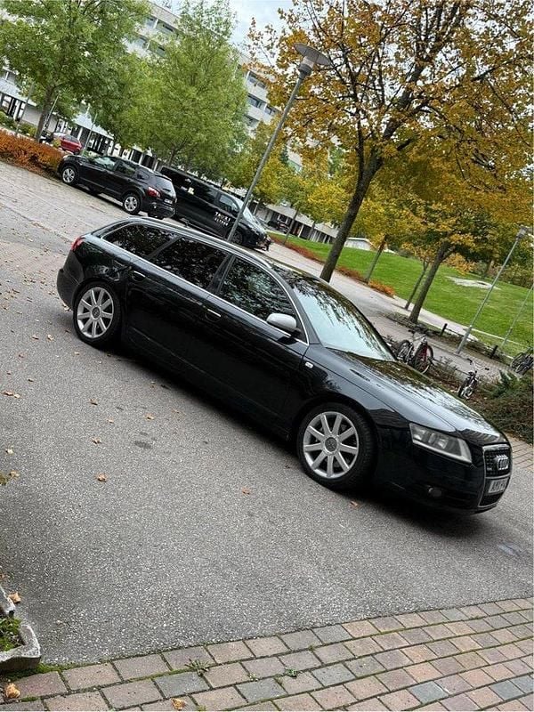 Svart Begagnad 2006 Audi A6 S-Line Kombi | 39 500 kr (Dyr) - Bild 1/4