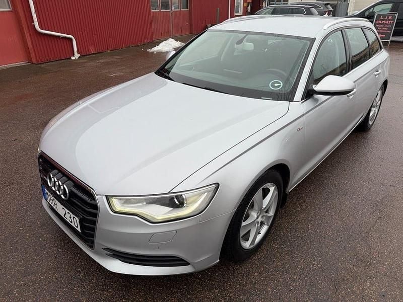 Begagnad Audi A6 S-Line 177 HK (130 kW) 2012 Silver