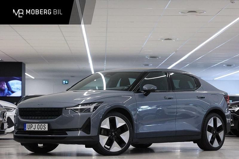 Grå Begagnad 2022 Polestar 2 Plus Halvkombi | 359 900 kr (Lite dyr) - Bild 1/2