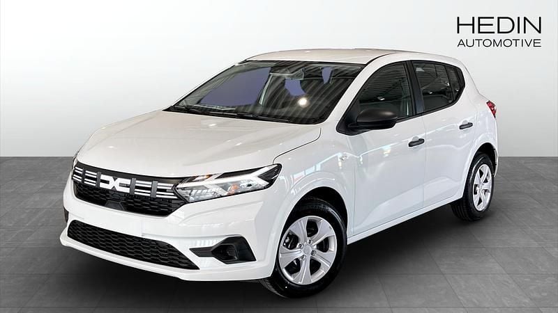 Ny Dacia Sandero 91 HK (66 kW) 2025 Vit Halvkombi