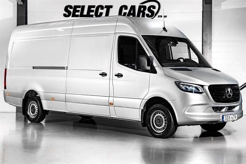 Silver Begagnad 2019 Mercedes Sprinter Van | 599 900 kr - Bild 1/4