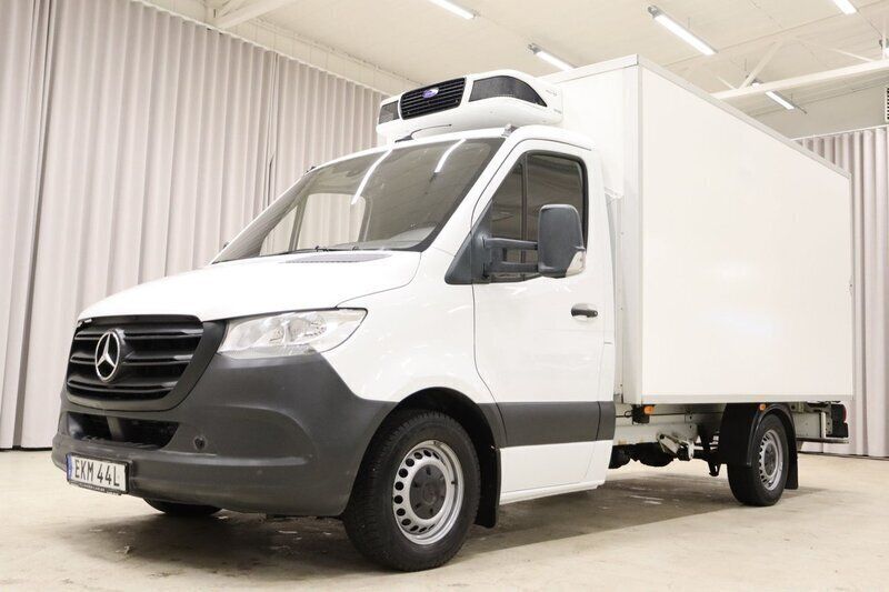 Vit Begagnad 2020 Mercedes Sprinter Van | 299 900 kr (Marknadspris) - Bild 1/4