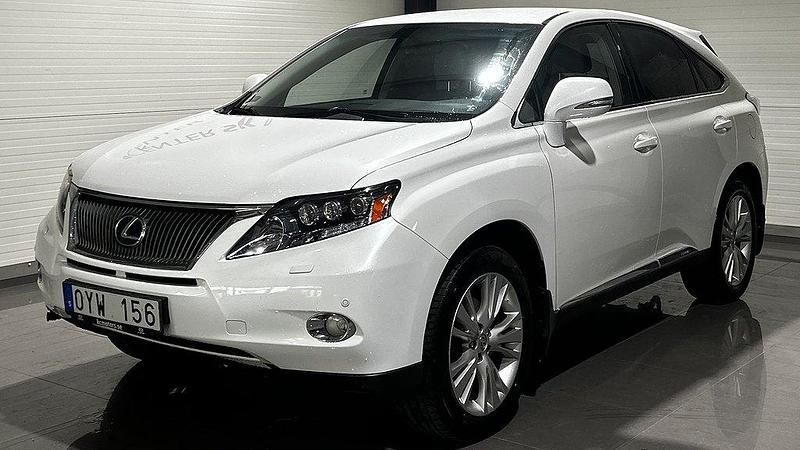 Vit Begagnad 2011 Lexus RX450h Luxury Line SUV | 159 900 kr (Marknadspris) - Bild 1/4
