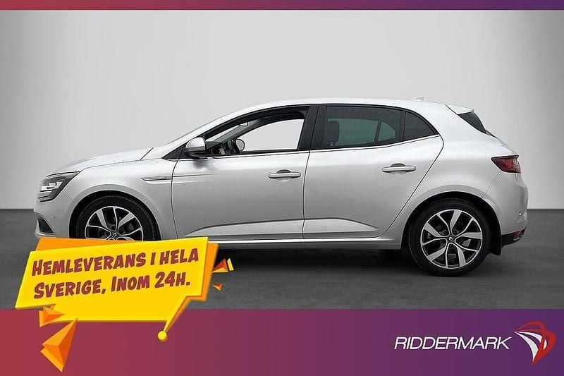 Silver Begagnad 2016 Renault Mégane IV Bose Edition Halvkombi | 129 800 kr (Marknadspris) - Bild 1/3