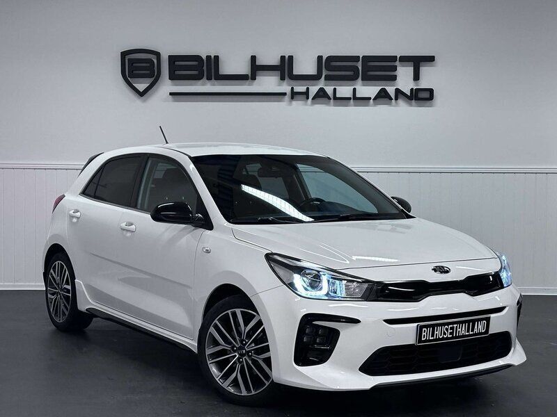 Begagnad 2018 Kia Rio GT-Line Halvkombi | 149 900 kr (Marknadspris) - Bild 1/4