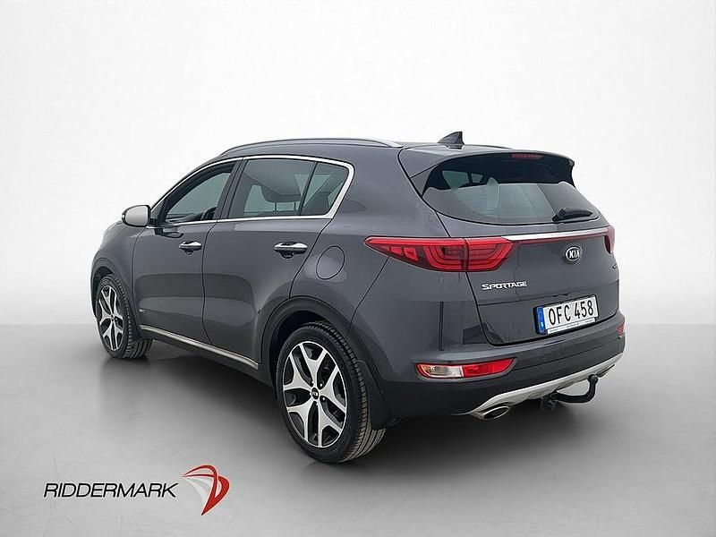 Begagnad Kia Sportage GT-Line 185 HK (136 kW) 2016 Grå SUV