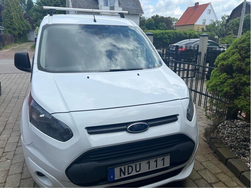 Vit Begagnad 2016 Ford Transit | 72 500 kr (Marknadspris) - Bild 1/4