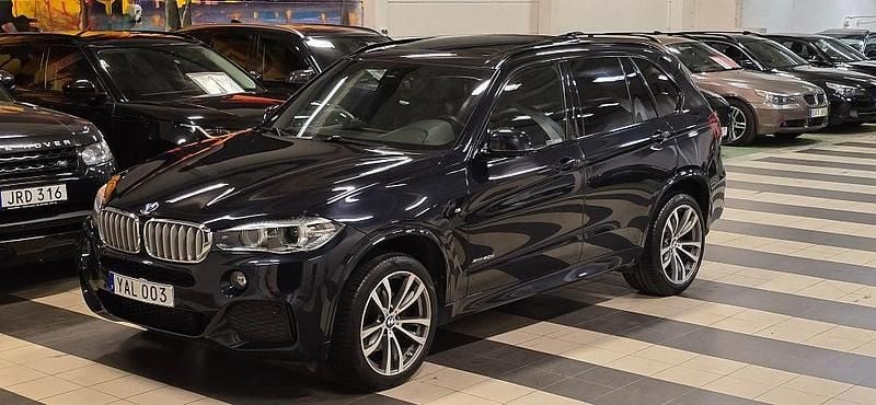 Svart Begagnad 2015 BMW X5 M Sport SUV | 299 000 kr (Marknadspris) - Bild 1/4