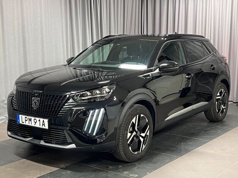 Svart Begagnad 2023 Peugeot e-2008 GT SUV | 339 700 kr - Bild 1/4