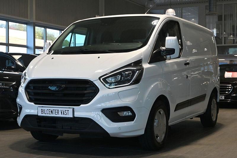 Vit Begagnad 2020 Ford Transit Custom Trend Van | 199 000 kr (Marknadspris) - Bild 1/4
