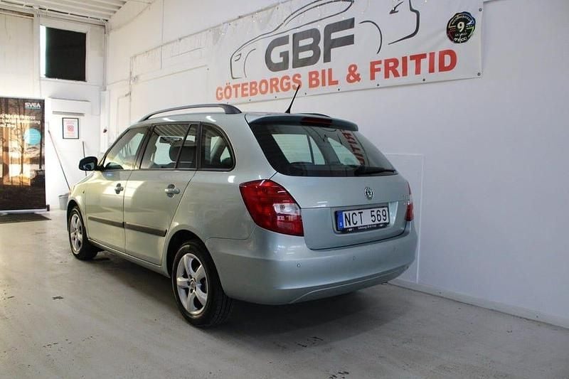 Begagnad Skoda Fabia Elegance 86 HK (63 kW) 2012 Ljusgrön Kombi