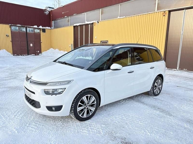 Vit Begagnad 2015 Citroën Grand C4 Picasso Minibuss | 104 900 kr (Marknadspris) - Bild 1/4