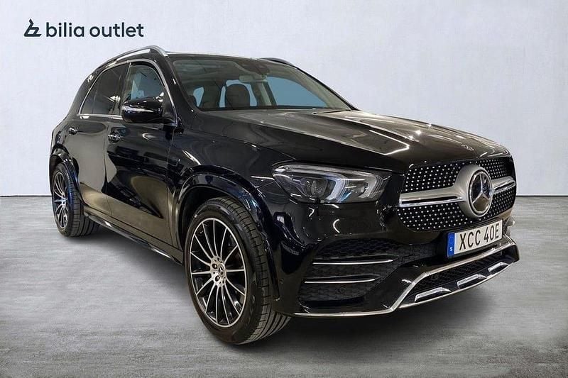 Begagnad Mercedes GLE350 AMG line 306 HK (225 kW) 2020 Svart SUV